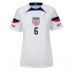 Förenta staterna Yunus Musah #6 kläder Kvinnor VM 2022 Hemmatröja Kortärmad